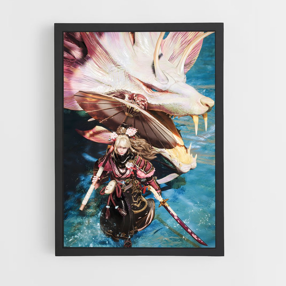 Poster Danse des Sirènes – affiche Monster Hunter (vue 2)
